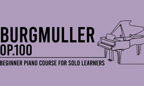 Burgmuller Op.100 for Solo Learners