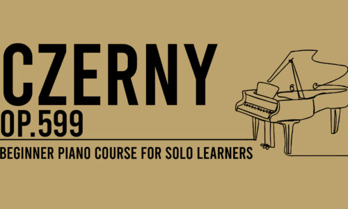 Czerny op.599 for Solo Learners