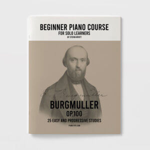 Burgmuller op.100 for Solo Learners